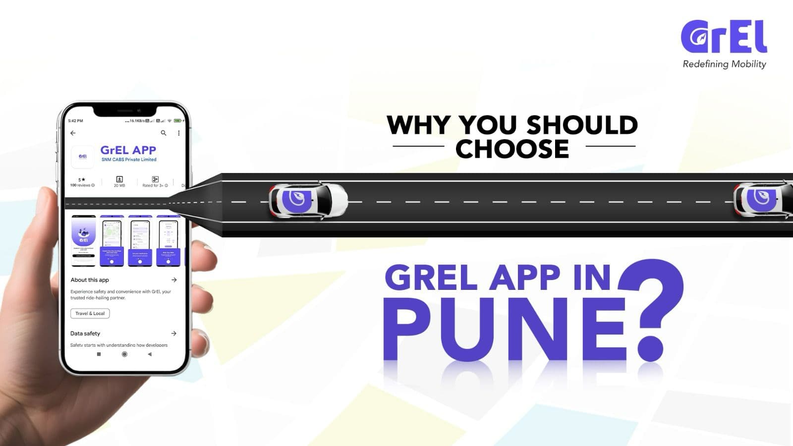 Why Choose App-Based Taxi Booking in Pune - GrEL Cabs